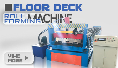 Floor deck forming machine