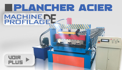 Machine de platelage de plancher collaborant