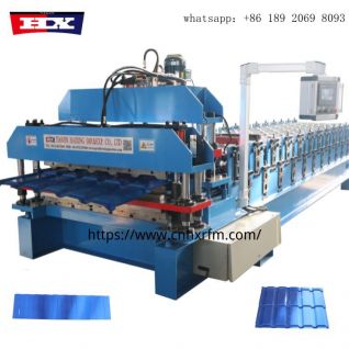 Machine profileuse de tôle émaillée et nervurée C8