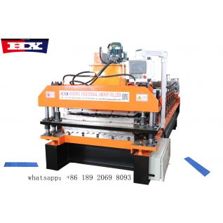 Machine profileuse de tôle ondulée et nervurée 5V 